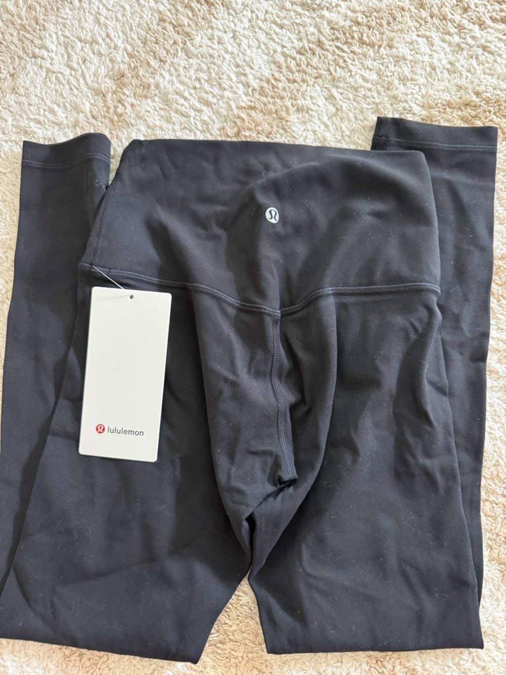 Lululemon Black Align High-Rise Leggings - Picture 2 of 2